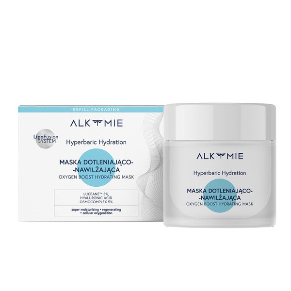 Alkmie Alkmie Hyperbaric Hydration, maska dotleniająco-nawilżająca, 50 ml — Inhaltsstoffe und Bewertung