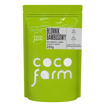 Coco Farm, Błonnik bambusowy, 200 g