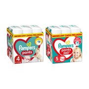 Zestaw Pampers Pants 5 (12-17 kg), 152 szt. + Pampers Pants 4 (9-15 kg), 176 szt. https://azcdn.doz.pl/image/d/product/cc7a7443-scale-180x180.png