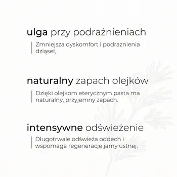 Sylveco, pasta do zębów, miętowa, bez fluoru, 100 g
