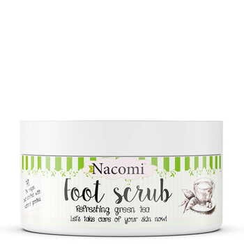 Nacomi, peeling cukrowy do stóp, 125 g