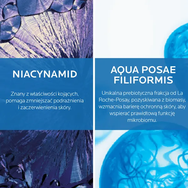 Набор La Roche-Posay Effaclar H Iso-Biome: увлажняющий крем для лица 40 мл и очищающий крем 390 мл — фото 2
