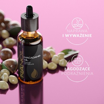 Nanoil, olejek do pielęgnacji, Makadamia, 50 ml