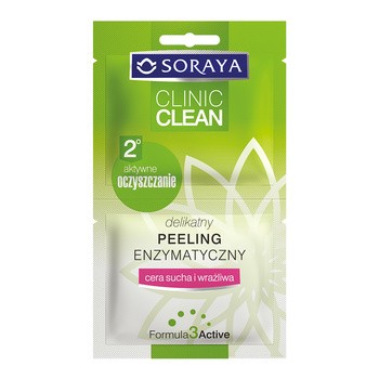 Soraya Clinic Clean, delikatny peeling enzymatyczny, 10 ml