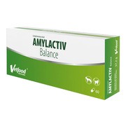 Vetfood Amylactiv Balance, preparat enzymatyczny dla psów, kotów, fretek, królików i gryzoni, kapsułki, 60 szt. https://azcdn.doz.pl/image/d/product/7e907ca2-scale-180x180.png