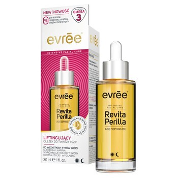 Evree Revita Perilla, liftingujący olejek do twarzy i szyi, 30 ml