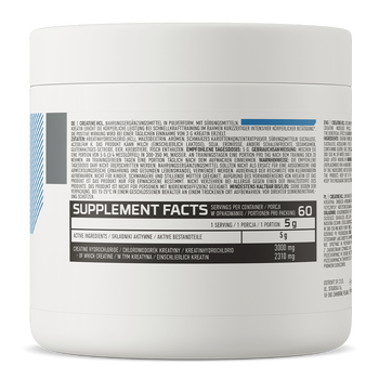 OstroVit Creatine HCL, proszek, smak czarna porzeczka z wiśnią, 300 g