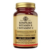 Solgar Kompleks Witamin B i Witaminy C, tabletki, 100 szt. https://azcdn.doz.pl/image/d/product/fbf5f80f-scale-180x180.png
