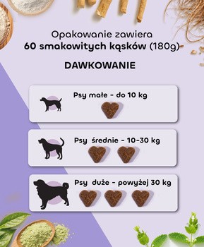 Rogers Labs Spokój i Relaks, przysmaki dla psa, 180 g