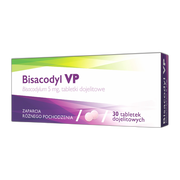 Bisacodyl VP, 5 mg, tabletki dojelitowe, 30 szt.