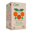 ZIELNIK DOZ Melisa z pomarańczą, aromatyzowana herbatka ziołowo-owocowa, 2g x 30 szt.
