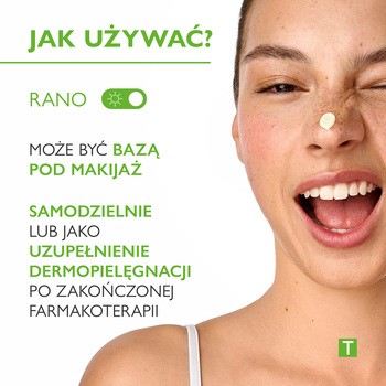 Pharmaceris T Sebostatic Day, Przeciwtrądzikowy Krem Normalizujący ,SPF30, 40 ml