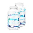 Zestaw 2 x  Allnutrition Omega 3, kapsułki, 90 szt.