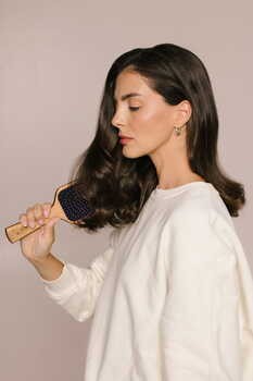 Anwen, szczotka drewniana, hair brush, 1 szt.