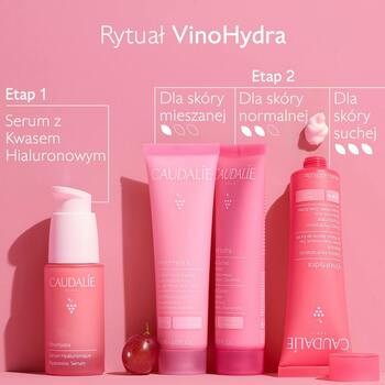 Caudalie VinoHydra, krem intensywnie nawilżający, 60 ml