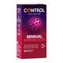 Control Sensual Intense Dots, prezerwatywy z wypustkami, 12 szt.
