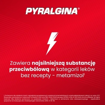 Pyralgina, 500 mg, tabletki, 12 szt.