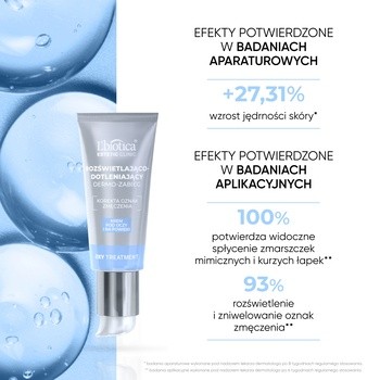 L`Biotica Estetic Clinic, rozświetlająco dotleniający krem pod oczy, 15 ml
