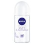 Nivea Pure & Sensitive 48h, antyperspirant, roll-on, 50 ml