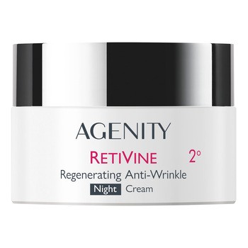 Agenity Retivine 2°, regenerujący krem przeciwzmarszczkowy na noc, 50 ml