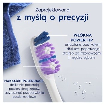 Oral-B Pro-3D White Advanced, szczoteczka manualna, medium, 1 szt.