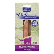 Life Cat Deli Snack Duck Fillets, przysmaki z gotowanej kaczki dla kotów, 15 g https://azcdn.doz.pl/image/d/product/53d166a9-scale-180x180.png