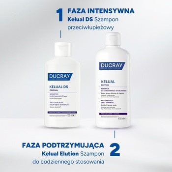 Ducray Kelual DS Orginal, specjalistyczny szampon do postępowania w ciężkich stanach łupieżowych, 100 ml