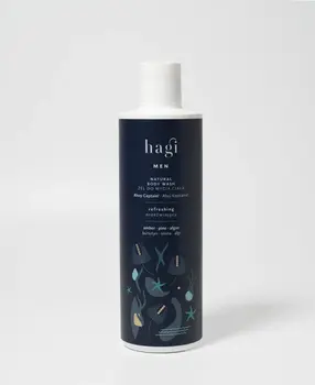 Hagi for Men, żel do mycia ciała, Ahoj Kapitanie, 300 ml