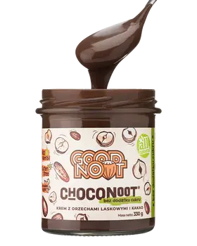 Good Noot Choconoot, krem z orzechów laskowych i kakao bez dodatku cukru, 330 g