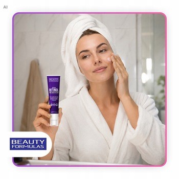Beauty Formulas, serum do twarzy anti-ageing z retinolem, 30 ml