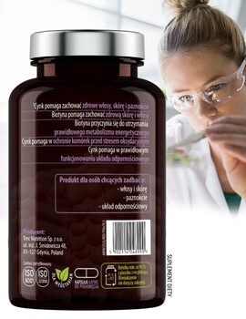 Essensey Biotyna+Skrzyp, Cynk, kapsułki, 90 szt.