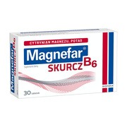 Magnefar B6 Skurcz, tabletki powlekane, 30 szt.