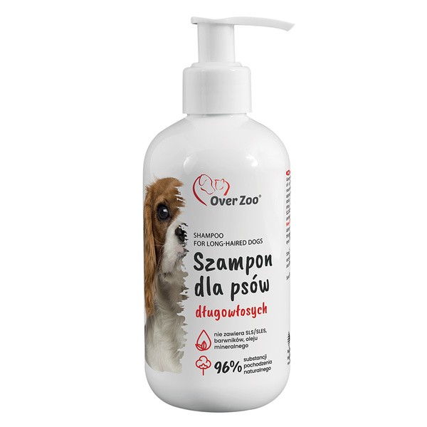 Over Zoo Over Zoo, szampon dla psów długowłosych, 250 ml — Inhaltsstoffe und Bewertung