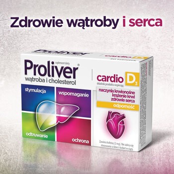 Proliver Cardio D3, tabletki, 30 szt.