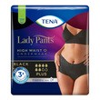 Tena Lady Pants Plus, majtki chłonne, Black, rozmiar L, 8 szt.