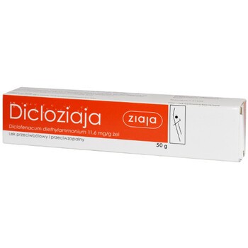 Dicloziaja, 11,6 mg/g, żel, 50 g