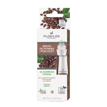 Flos-Lek, serum do powiek i pod oczy ze świetlikiem i kofeiną, 15 ml