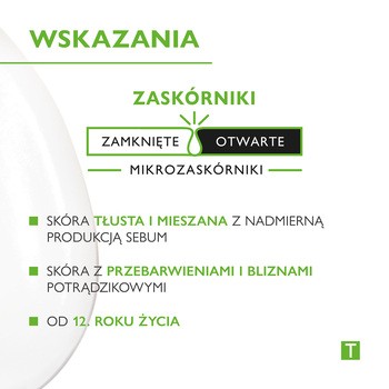 Pharmaceris T Comedo Acne, krem redukujący niedoskonałości i zaskórniki trądziku młodzieńczego, 40 ml