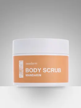 Swederm Body Scrub, cukrowo-solny peeling do ciała, mandarynka, 275 g