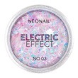 NeoNail, Electric Effect No. 02, płatki do paznokci, 1 szt.