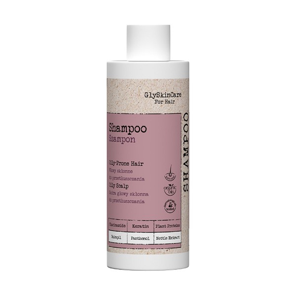 GlySkinCare GlySkinCare, szampon do włosów skłonnych do przetłuszczania się, 200 ml — Składniki i ocena