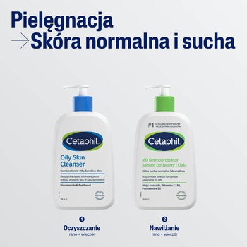 Cetaphil Oily Skin Cleanser, łagodny żel oczyszczający do twarzy, 236 ml