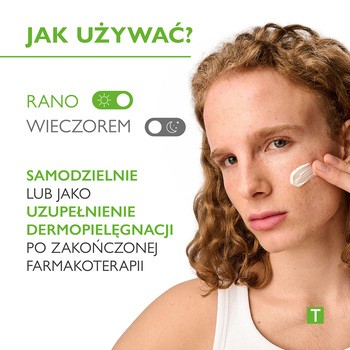 Pharmaceris T Comedo Acne, krem redukujący niedoskonałości i zaskórniki trądziku młodzieńczego, 40 ml