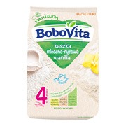 BoboVita, kaszka mleczno-ryżowa, wanilia, 4 m+, 230 g        