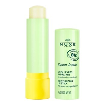Nuxe Sweet Lemon, nawilżająca pomadka do ust, 4 g