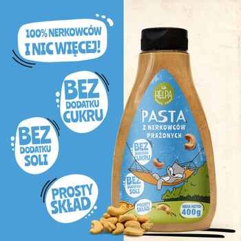 Helpa, Pasta z nerkowców prażonych, 400 g