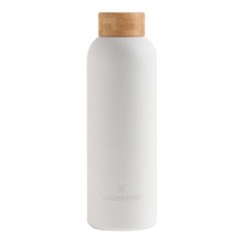 Waterdrop, stalowa butelka termiczna, biały mat, poj. 600 ml, 1 szt.