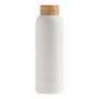 Waterdrop, stalowa butelka termiczna, biały mat, poj. 600 ml, 1 szt.