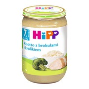 alt HiPP, Risotto z brokułami i królikiem, po 7. m-cu, 220 g
