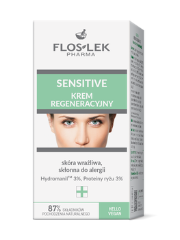Flos-Lek Pharma Sensitive, krem regeneracyjny, 50 ml